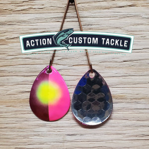 3.5 Colorado nickel back, 2 shades of pink , chart dot