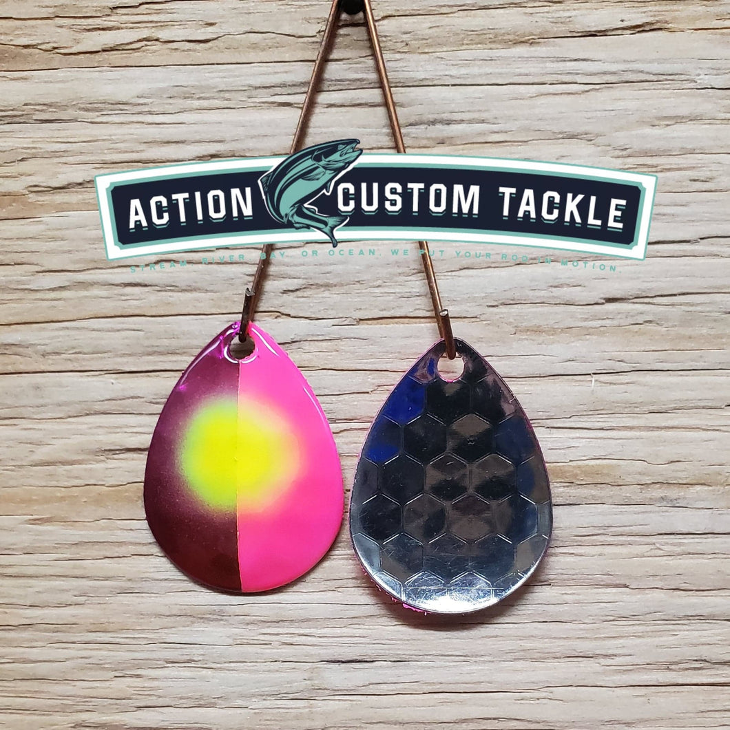 3.5 Colorado nickel back, 2 shades of pink , chart dot