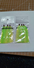 Load image into Gallery viewer, Flashabou Skirt 2.35&quot;, FL 07, Lime-yellow 3 pk