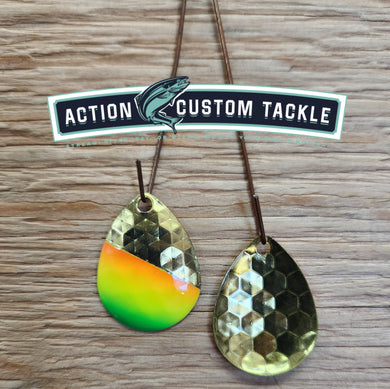 3.5 Colorado, slanted Mexican hat brass back