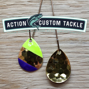 Gold blade series, 3.5 Colorado, Lime purple