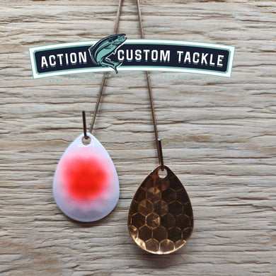 3.5 Colorado copper back, white red dot