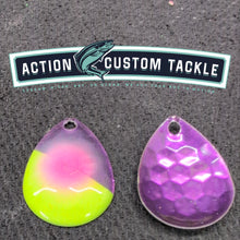 Load image into Gallery viewer, 3.5 Colorado, Purple back, Lime Pink dot