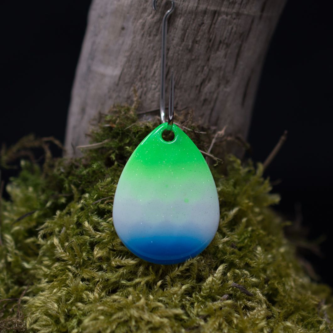 3.5 Colorado, brass back, green white blue