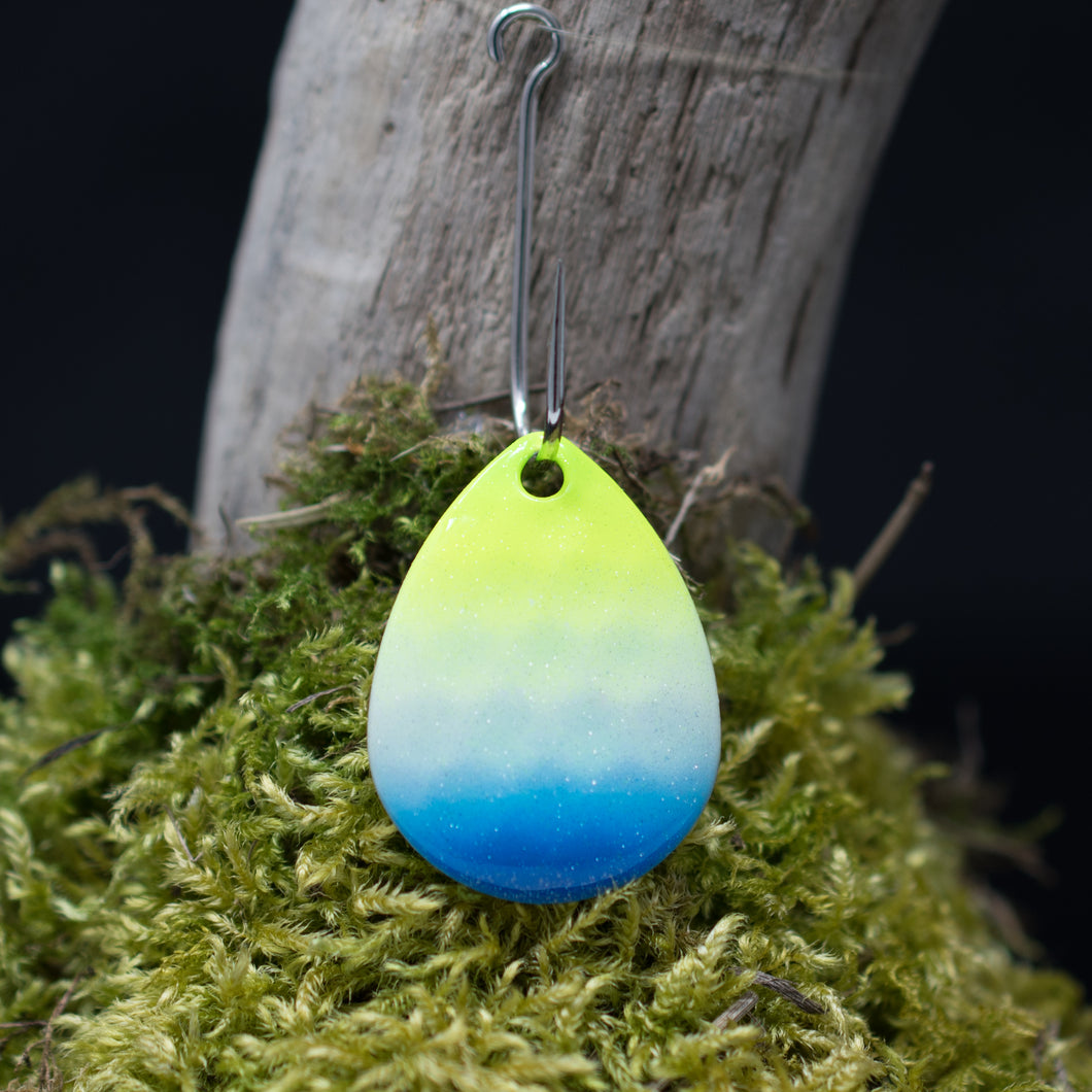 3.5 Colorado, brass back, Lime White Blue
