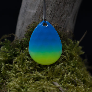 3.5 Colorado, brass back, Blue Chartreuse tip