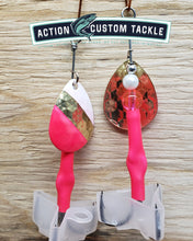 Load image into Gallery viewer, 3.5 Colorado, brass back, White Pink with brass stripe