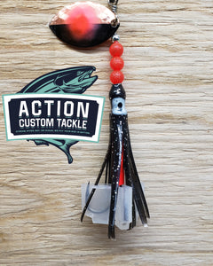 3.5 Cascade, Copper back, Black with Red dot