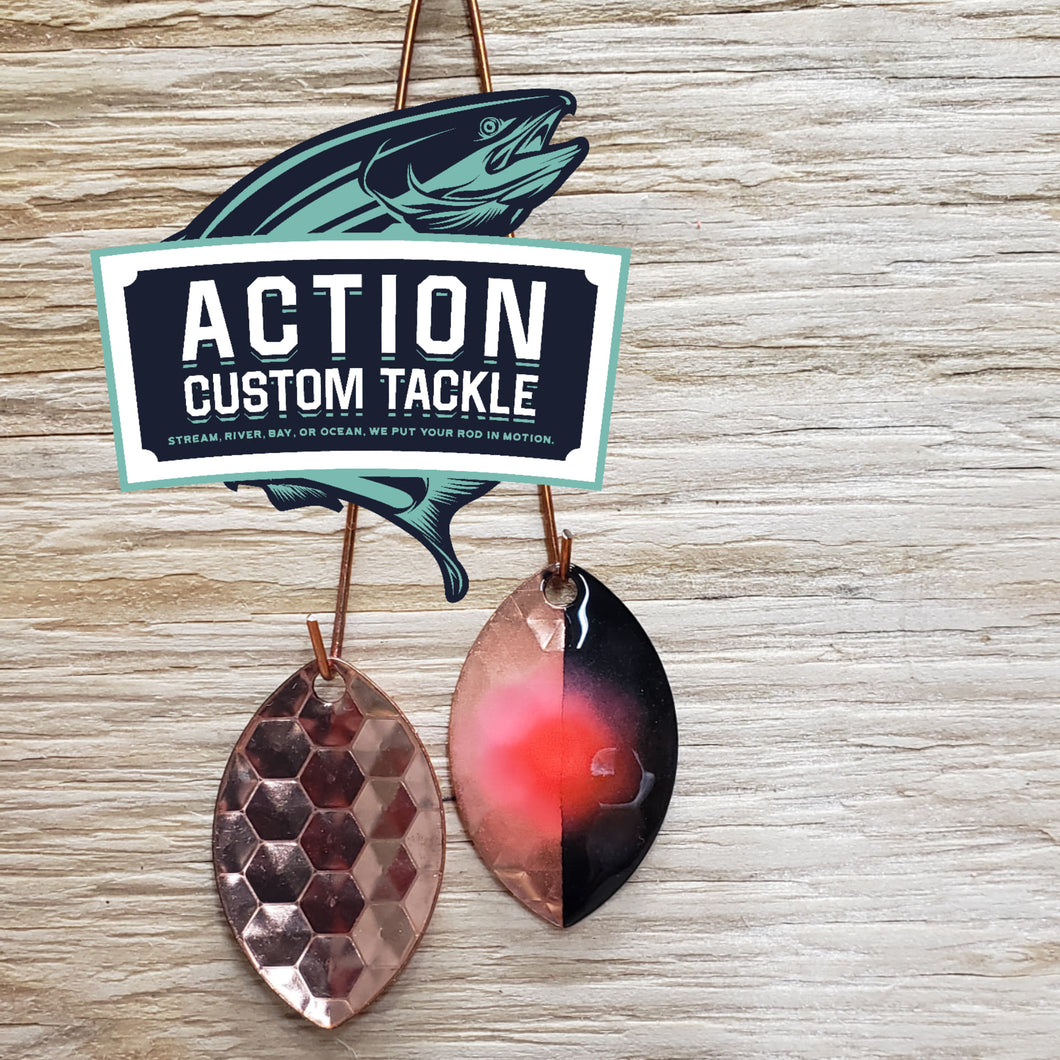 3.5 Cascade, Copper back, Black with Red dot