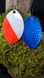 Silver blade series, Size 5 Cascade, Candy Blue back, Coast Guard