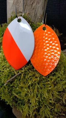 Silver blade series, Size 5 Cascade, Candy Orange back, Coast Guard