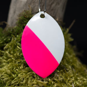 Size 5 Cascade, White back, White \ Pink