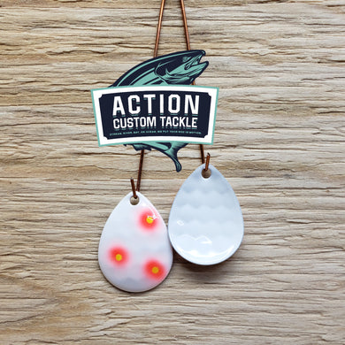 3.5 Colorado, White back, White with Red and yellow dots