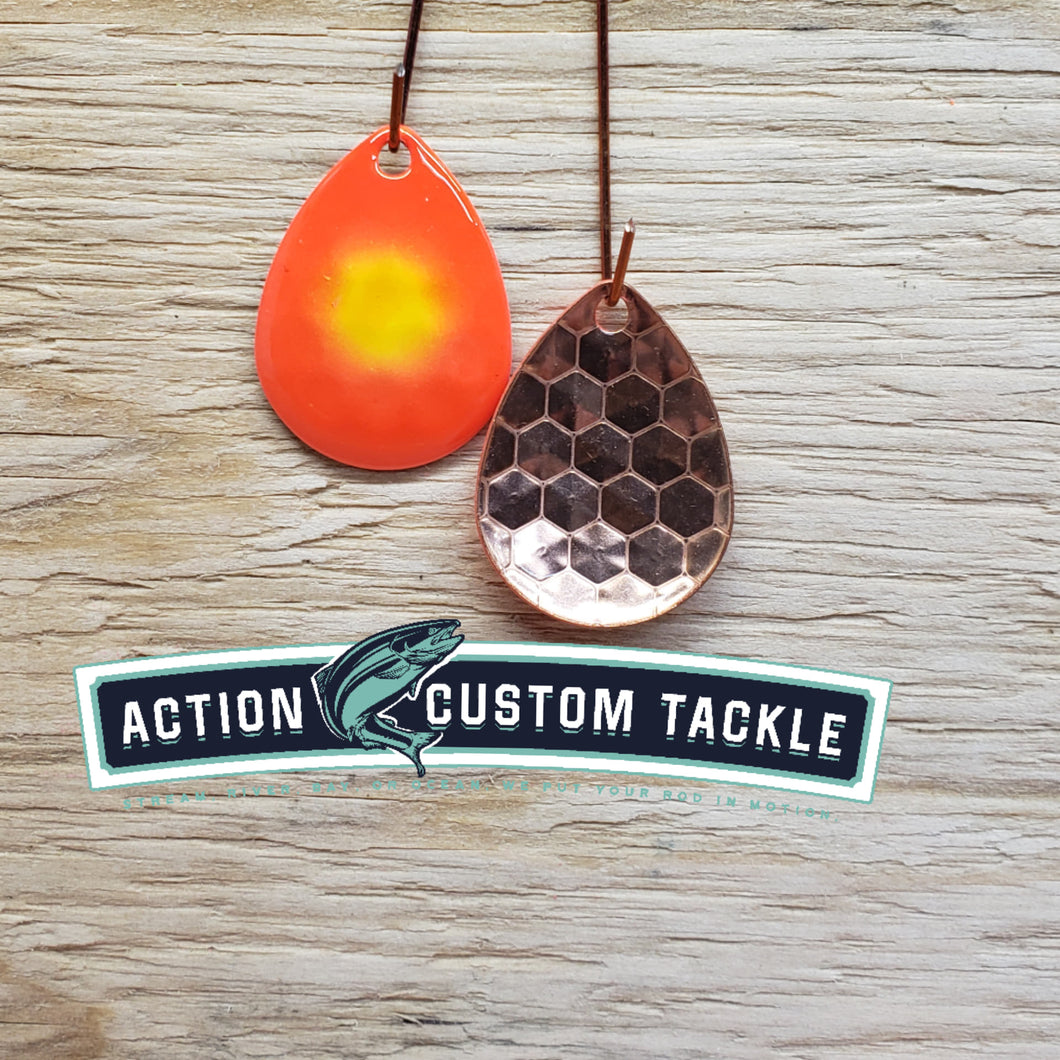3.5 Colorado, copper back, Copper Red Lime dot