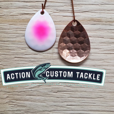 3.5 Colorado, copper back,  White, Pink dot