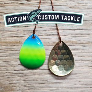 3.5 Colorado brass back Blue Chartreuse Green 006