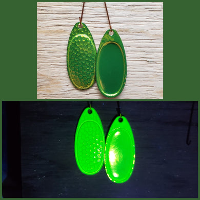 Size 6 French blade, Yellow Lime, UV coated