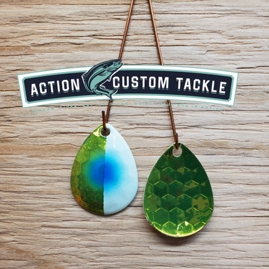 3.5 Colorado Candy Key Lime back 1/2 White, blue dot