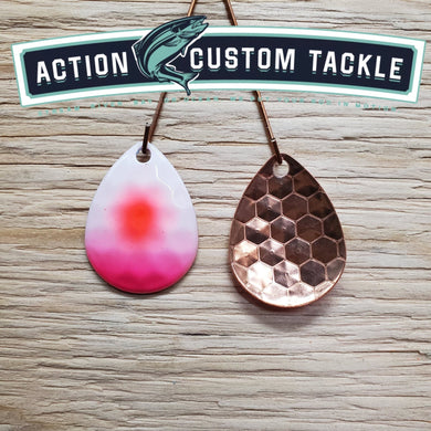 3.5 Colorado copper back, white Red dot pink chin