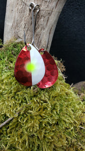 3.5 Colorado, Candy Apple Red back and front, White, Lime dot