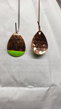 Load image into Gallery viewer, 3.5 Colorado, copper back, Hex Copper Lime Chartreuse tip