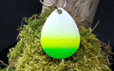 Size 5 Colorado, Brass back, White, Chartreuse, Green tip
