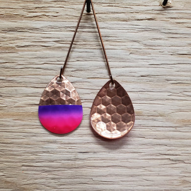 3.5 Colorado, Copper back, Purple pink tip