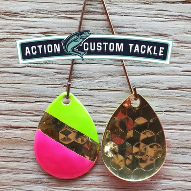 Gold blade series, 3.5 Colorado, Lime pink