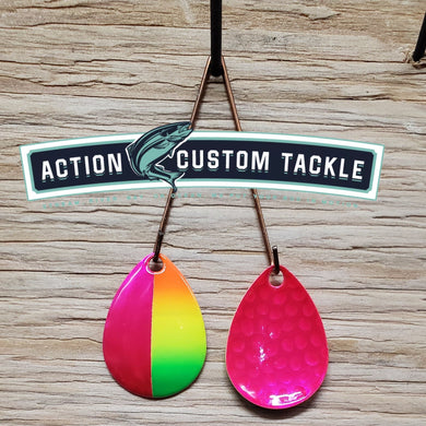 Silver blade series, 3.0 Colorado, Candy Pink back, 1/2 Mex Hat