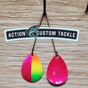 Silver blade series, 3.0 Colorado, Candy Pink back, 1/2 Mex Hat