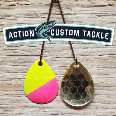 3.5 Colorado, Brass back, Chartreuse / Pink