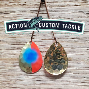 Gold blade series, 3.5 Colorado, Red blue dot