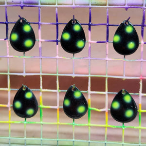 3.0 Colorado, Black back, 3 dot Lime