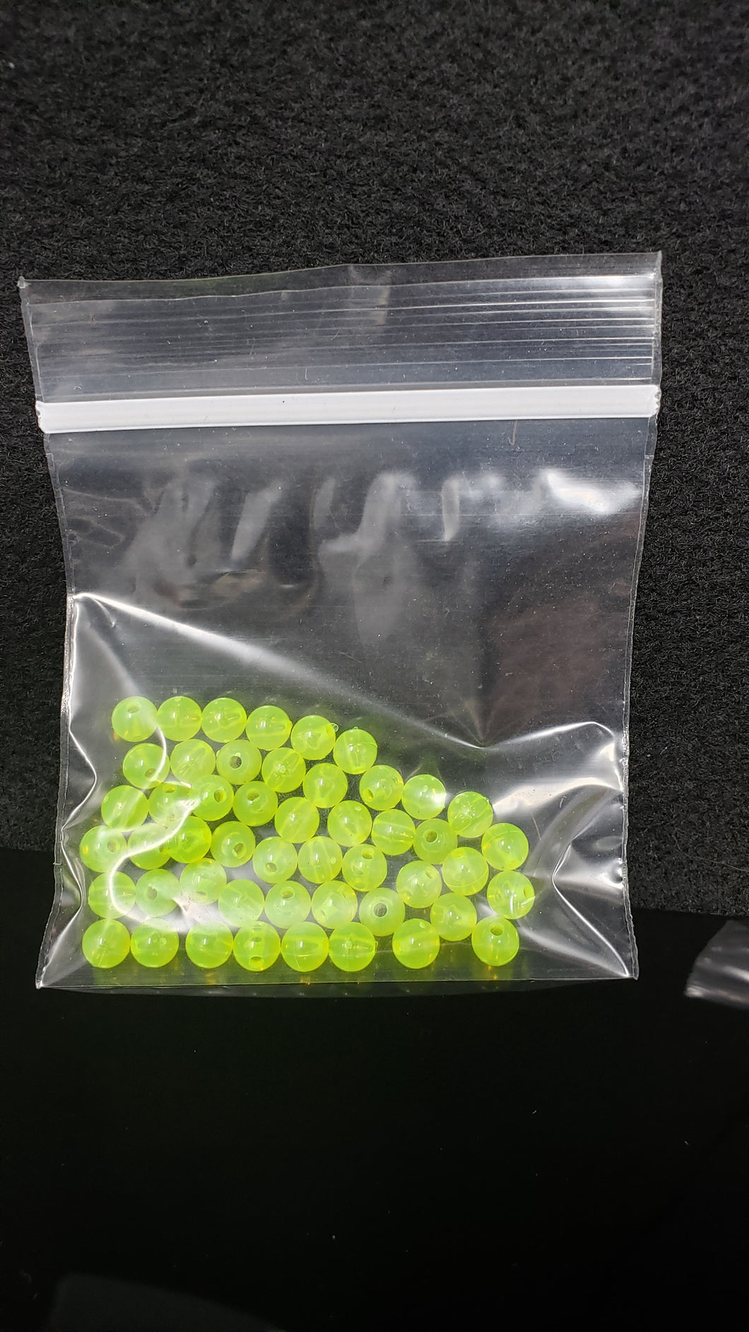 6mm Transparent Yellow, 20 or 60 pack