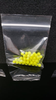 6mm Yellow bead, pack of 20 or 60