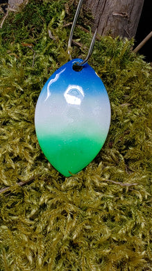 3.5 Cascade, Brass back, Blue, White, Green