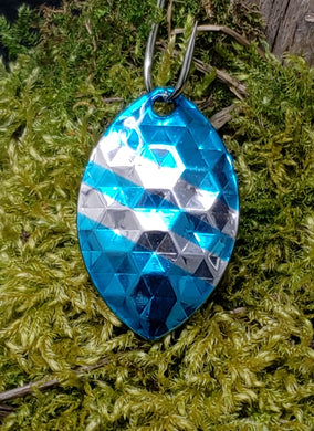 3.5 Cascade, Nickel back, Candy Blue, Dbl Nickel stripe