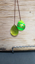 Load image into Gallery viewer, Size 4 Colorado, Gold back, Chartreuse, Green, Dbl gold stripe
