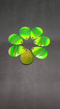 Load image into Gallery viewer, Size 4 Colorado, Gold back, Chartreuse, Green, Dbl gold stripe