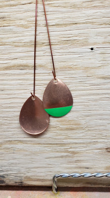 Size 4 Colorado, Copper back, Copper, Green 1/4 tip