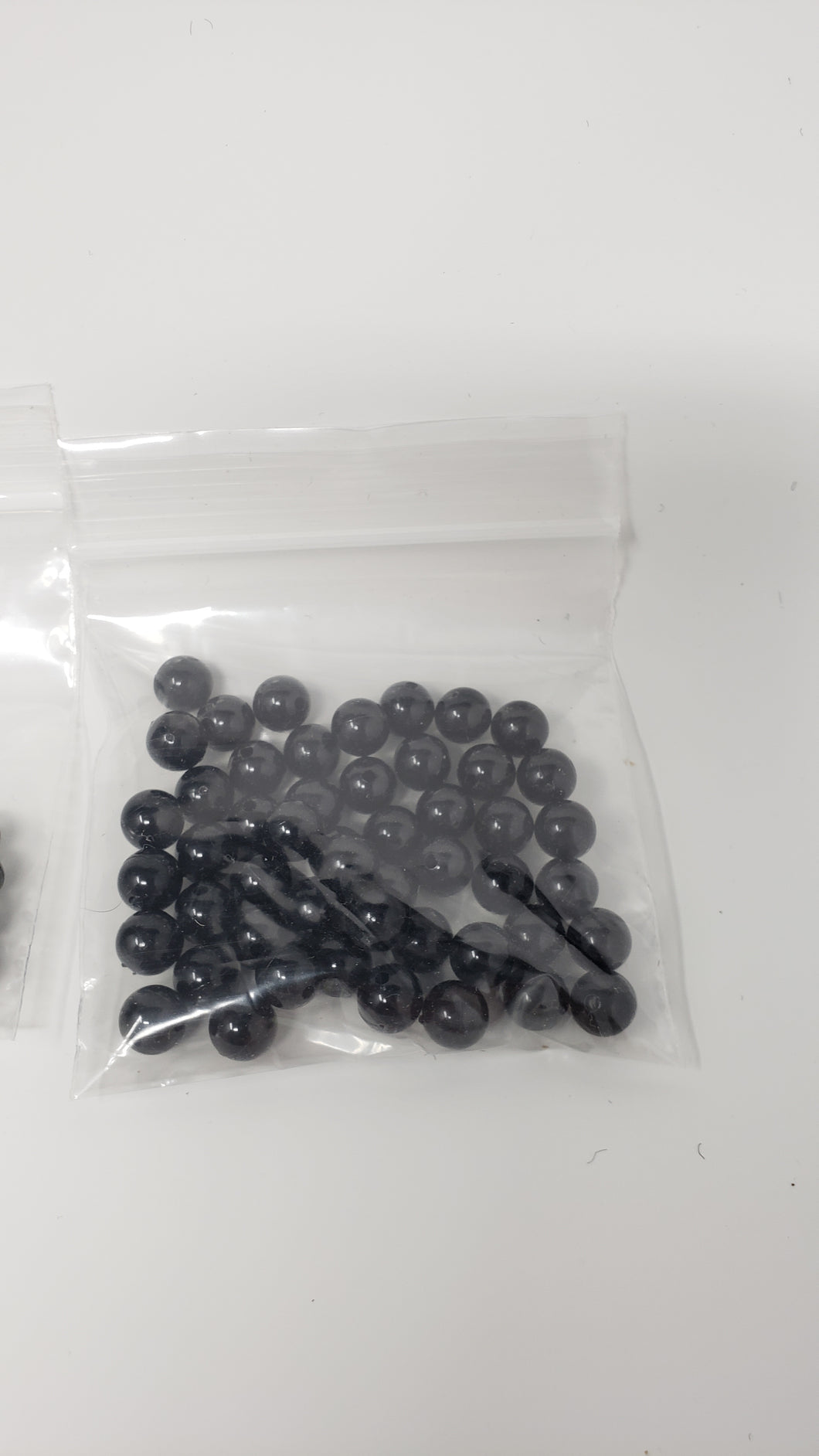 8mm bead, Black, 20 or 60 pack