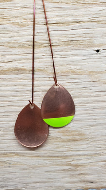 Size 4 Colorado, Copper back, Copper, Lime 1/4 tip