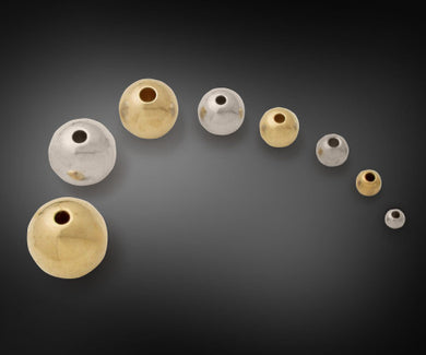 Bearing Bead, nickel , 10 or 20 pack
