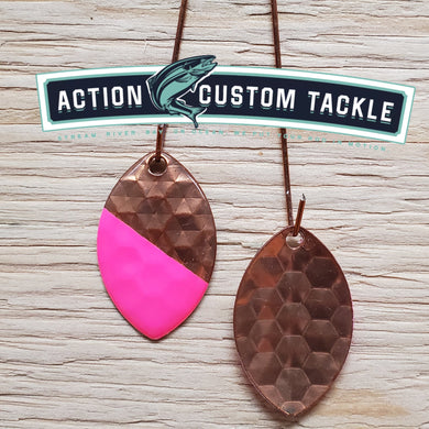 3.5 Cascade, Copper back, Pink slash