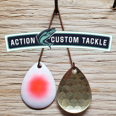 3.5 Colorado, Brass back, White with Red dot