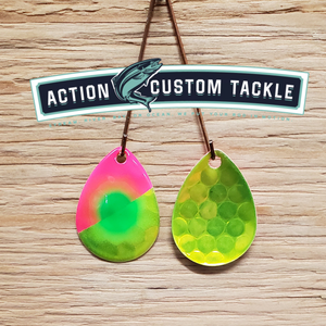 Silver blade series, 3.5 Colorado, Candy Chartreuse back, Banana