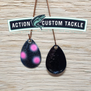 3.0 Colorado, Black back, 3 dot pink